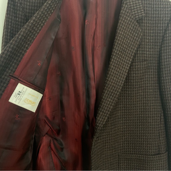 Louis Roth Clothes For Field Brothers Wool Blazer Size 44R - Picture 8 of 8